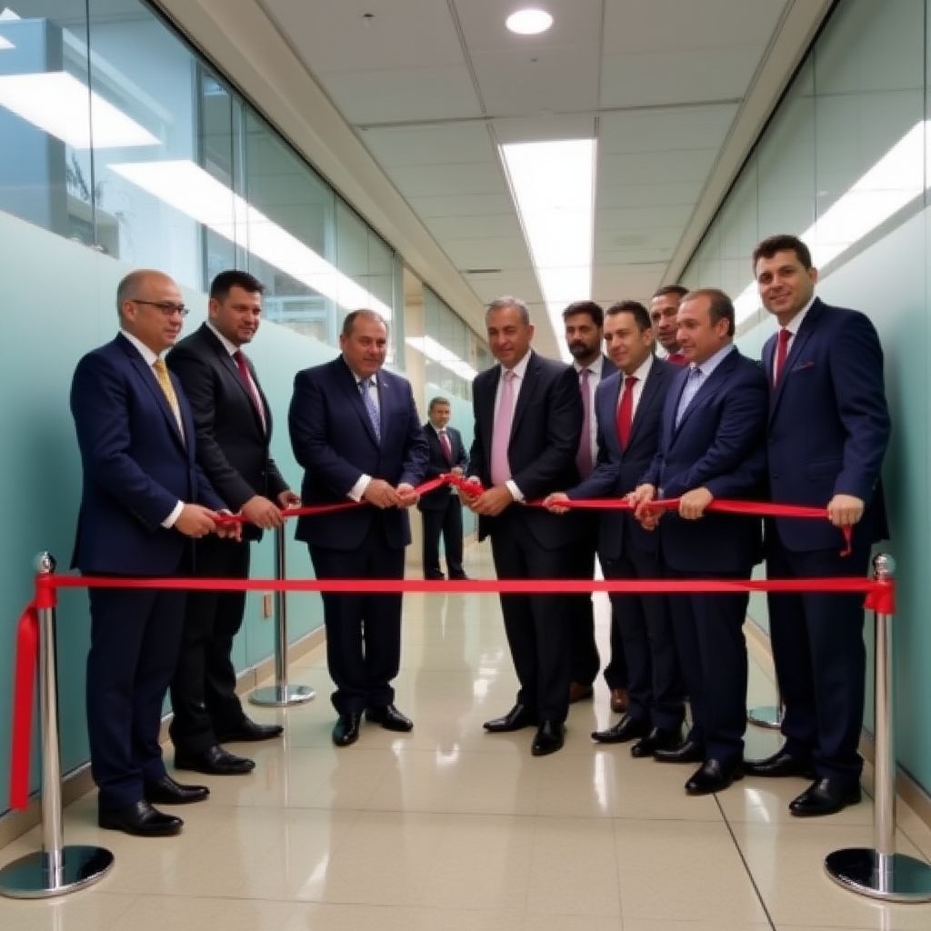 Inauguración de oficinas en La Paz